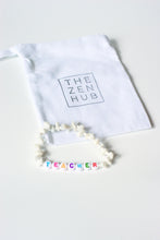Load image into Gallery viewer, Teacher Crystal Healing Bracelet Thank you Gift