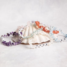 Load image into Gallery viewer, Personalised Crystal Healing Gemstone Bracelets