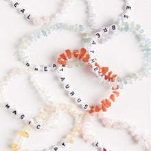 Load image into Gallery viewer, Personalised Crystal Healing Gemstone Bracelets